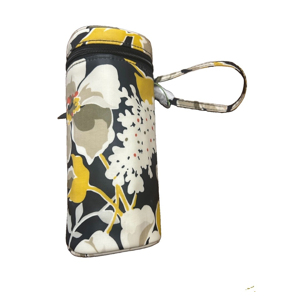 Vera Bradley NWT Baby Bottle Caddy "Dogwood" Pattern Insulated 8in X 3.5